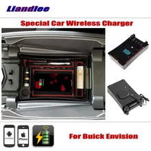 Liandlee For Buick Envision 2014~2018 Special Car Wireless Charger Armrest Storage For iPhone Android Phone Battery Charger Liandlee For Buick Envision 2014~2018 Special Car Wireless Charger Armrest Storage For iPhone Android Phone Battery Charger