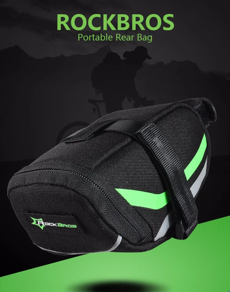 Flash Deal ROCKBROS Outdoor Cycling Mountain Bike Back Seat Bicycle Rear Bag Nylon Bike Saddle Bag Bicycle Accessories Tail Pouch Package 9 Flash Deal ROCKBROS Outdoor Cycling Mountain Bike Back Seat Bicycle Rear Bag Nylon Bike Saddle Bag Bicycle Accessories Tail Pouch Package 9