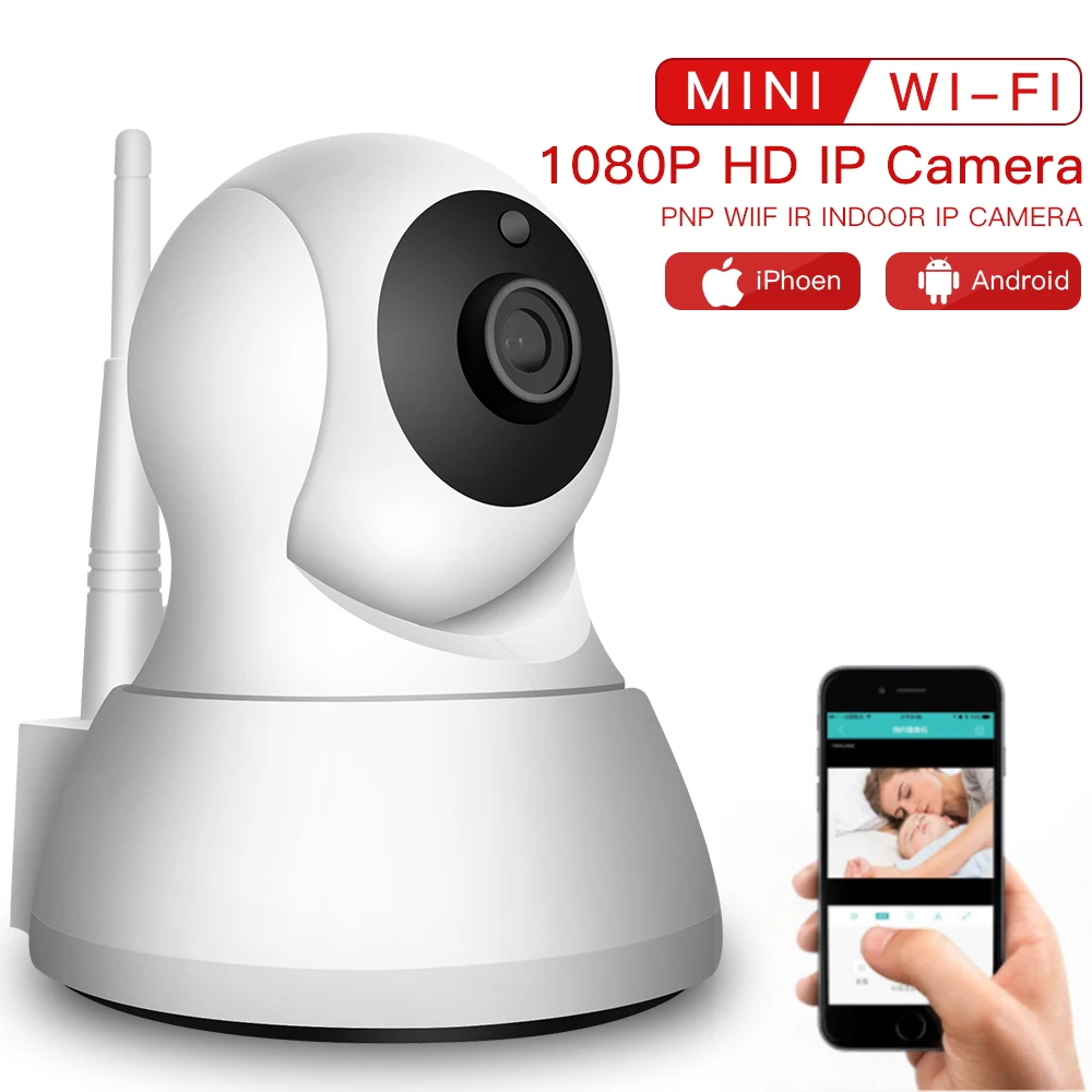 SDETER беспроводная камера безопасности IP CCTV камера 1080P сетевая камера с wifi 720P видеонаблюдение P2P ночное видение детский монитор wifi