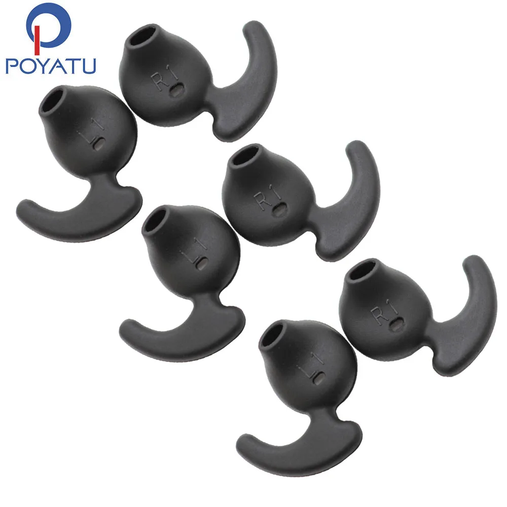 

POYATU Silicone Headphone Tips For Samsung Galaxy S6 S6Edge G9200 G9250 G9208 Note5 Samsung Level U Earbuds Earhook Eartips