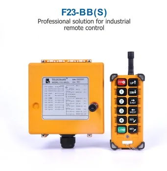 

F23-BB(S)(include 1 transmitter and 1 receiver)/TELEcrane Crane Remote Control 36V 220V 380V VHF:310-331 MHz