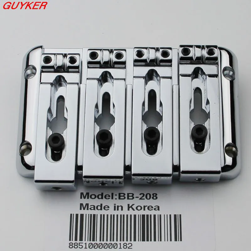 8 струн для бас гитары мост CHROME BB208|bass guitar bridge|guitar bridgestring bass |