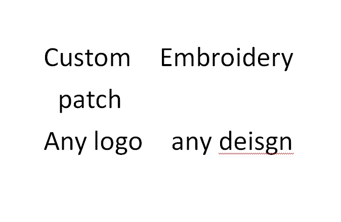 

Free Shipping Customize Embroidery Custom your badge Iron on Embroidery badge Embroidered custom badge