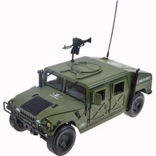 Brand New KAIDIWEI 1 18 Scale Car Model Toys Hummer Battlefield Vehicle SUV Diecast Metal Car