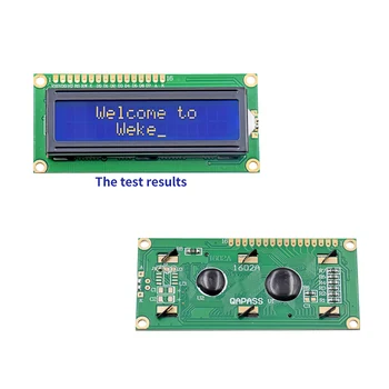 

2019 10PCS LCD1602 1602 module Blue screen 16x2 Character LCD Display Module HD44780 Controller blue blacklight