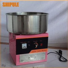 220 В электрический розовый цвет Коммерческая Cotton candy maker Зефир машина сахарная вата машины развернулся сахар машина