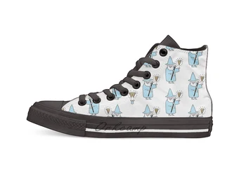 

Pizza Wizzard Casual High Top Canvas shoes sneakers Light Walking Shoes