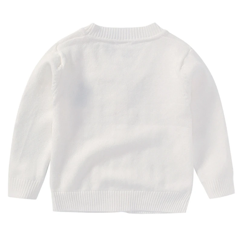 BEKE MATA/Детские свитера зима, вязаный кардиган для малышей, простой однобортный Детский свитер для девочек, хлопковая одежда для маленьких мальчиков
