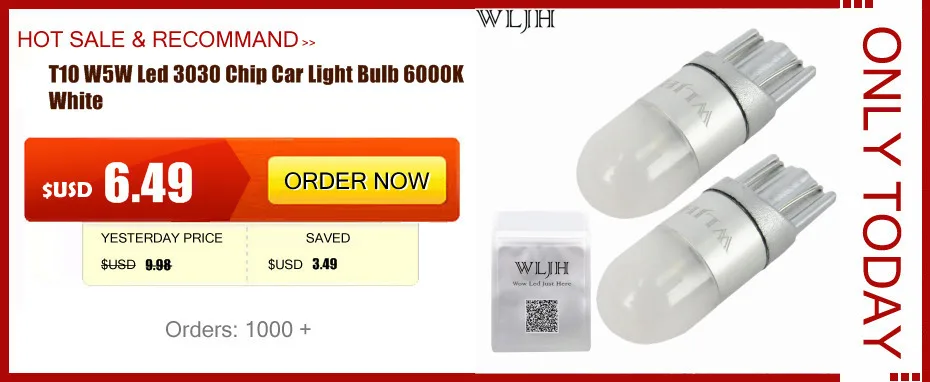 Wljh 10x Нео Клин T5 T4.7 5050SMD светодиодные лампы тире A/C климата Управление инструмент свет для Chevrolet Astro кавалер Беретта