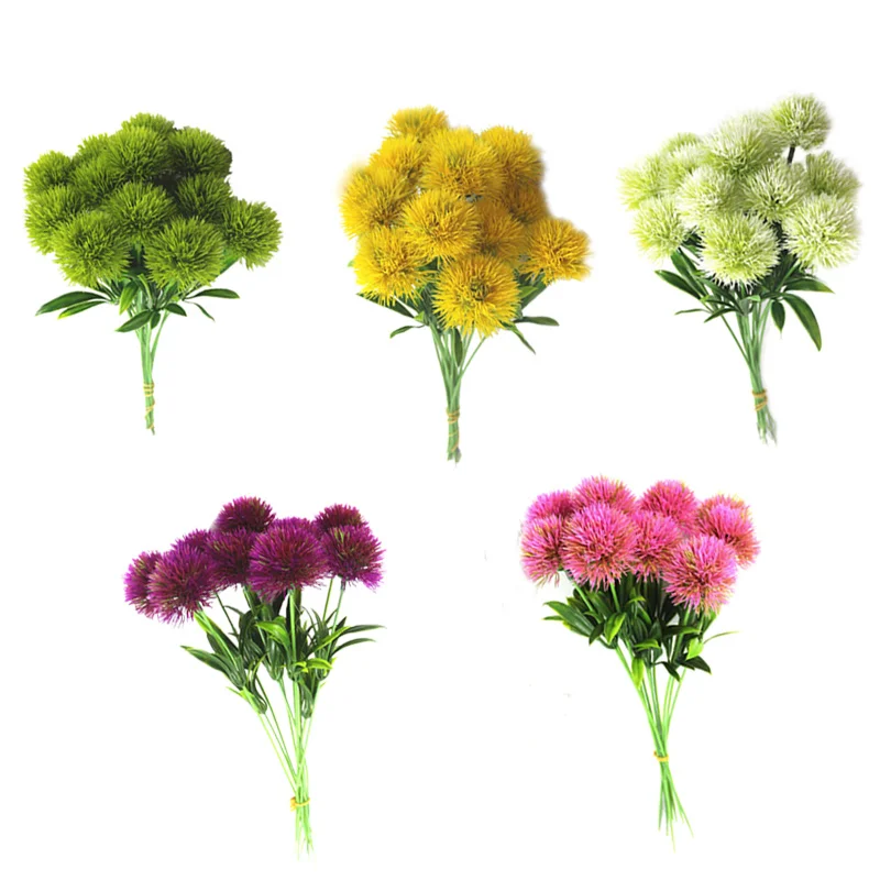 Искусственные цветы одуванчика Dozzlor, товары для дома, свадебные ...