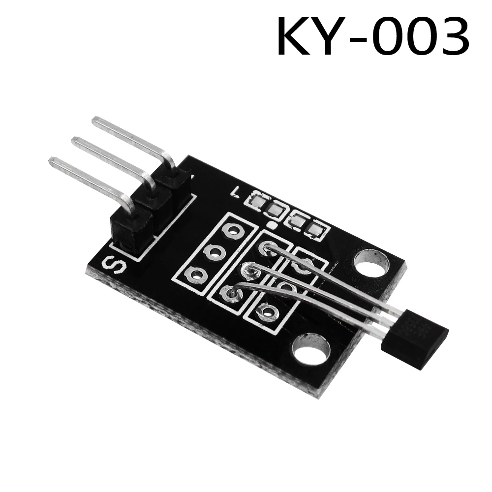 10pcs/lot 3pin Ky003 Hall Sensor Module Diy Starter Kit Ky003 Integrated Circuits
