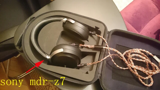 V-MOTA ВМТ наушников чехол коробок для sony MDR-Z7 MDR-XB1000 MDR-XB700 MDR-XB1000 mdr-SA5000 наушников(чемодан для гарнитуры