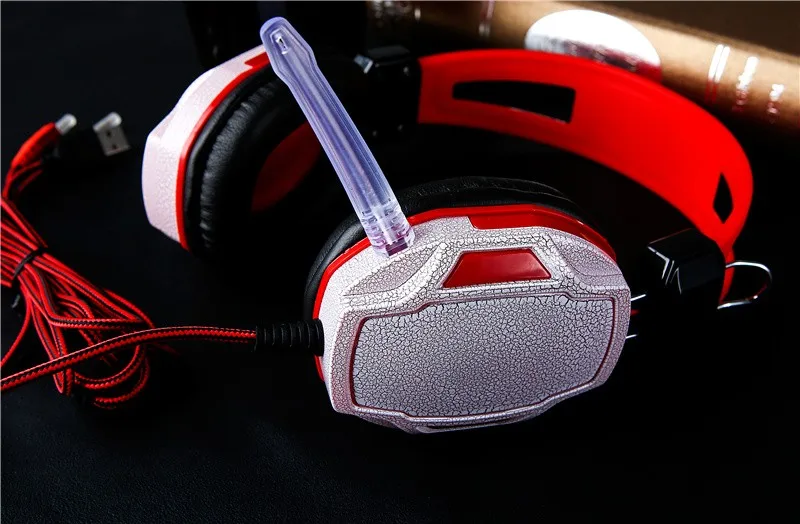 SOYTO Original Luminou Wired Gaming Headphones Stereo Bass Headset fone de ouvido Earphone auriculares With Mic for Gamer PC2