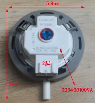 

0034001009A Automatic Washing Machine Parts Water Level Senser with 2 pins