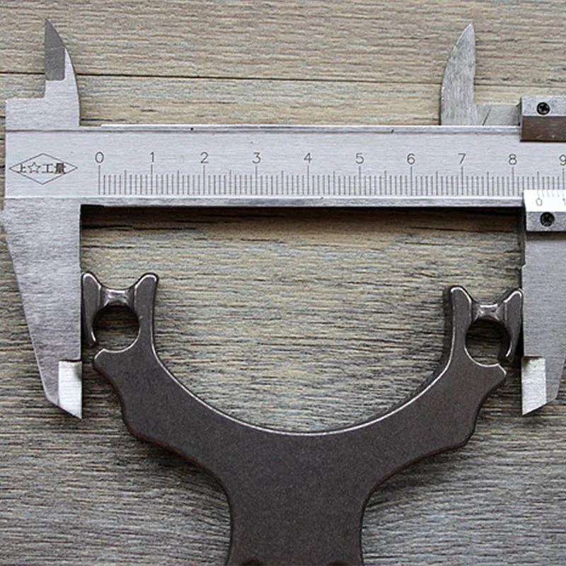 Liga de Titânio de Alta Linha de Produção de Corte Abridor de Garrafas de Metal Qualidade Multifunções Estilingue Edc Ferramentas Multi Tc4 Cnc 7 Ferram. atividade ar livre