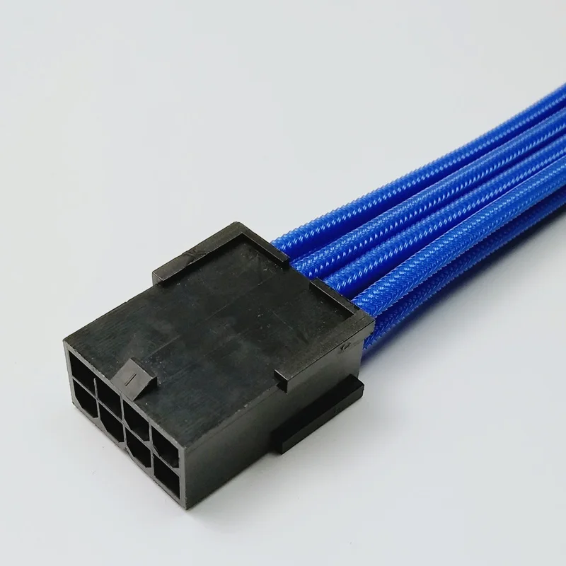 PCI-E_8pin_Blue_sleeve_extension_cable_2