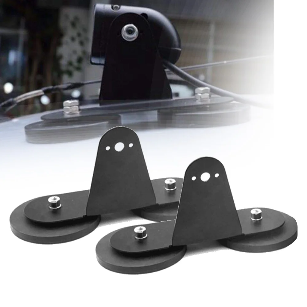 

Magnetic Base LED Light Bar Mounting Bracket 2 PCS Car Light Bar Mount Bracket Sucker Holder for Roof Led Light Bar Offroad
