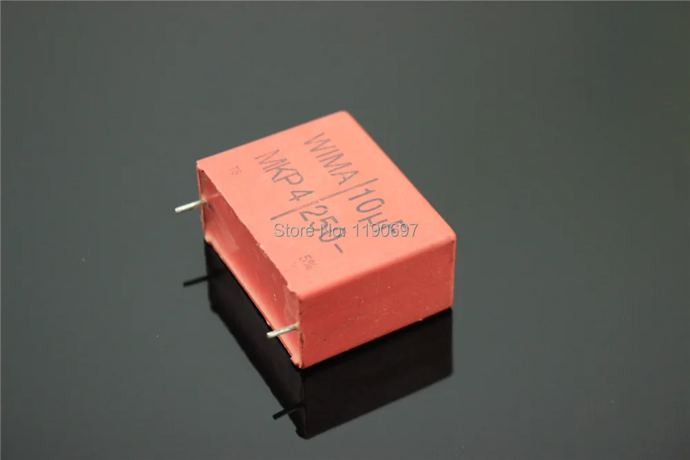 WIMA MKP4 10 мкФ 250v 106/250v 5% конденсатор для коротких ног 1 шт. Бесплатная доставка|capacitor