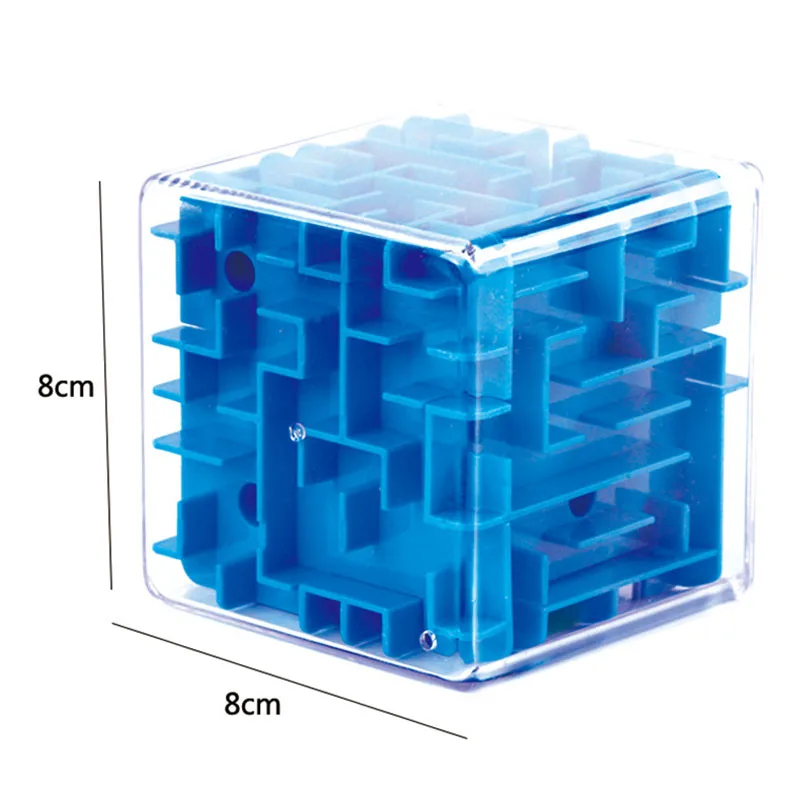 3D лабиринт куб головоломка скоростной куб головоломка игра Лабиринт мяч игрушки кубики лабиринт мяч игры Развивающие игрушки Рождество