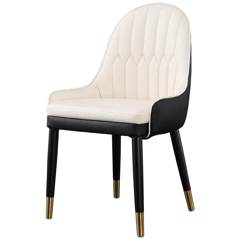 Обеденный стул из цельного дерева, домашний постмодерн со спинкой, мягкая сумка, светильник на стул для гостиной, роскошный простой стул для кафе-отеля - Цвет: Style 15