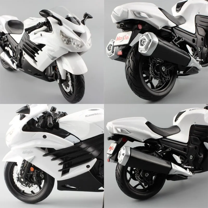 1:12 модель Maisto миниатюры Kawasaki Ninja ZX-14 14R ZZR1400 металлический литьё под давлением модельных Спорт Мотоцикл Велосипед игрушечные мотоциклы для детей