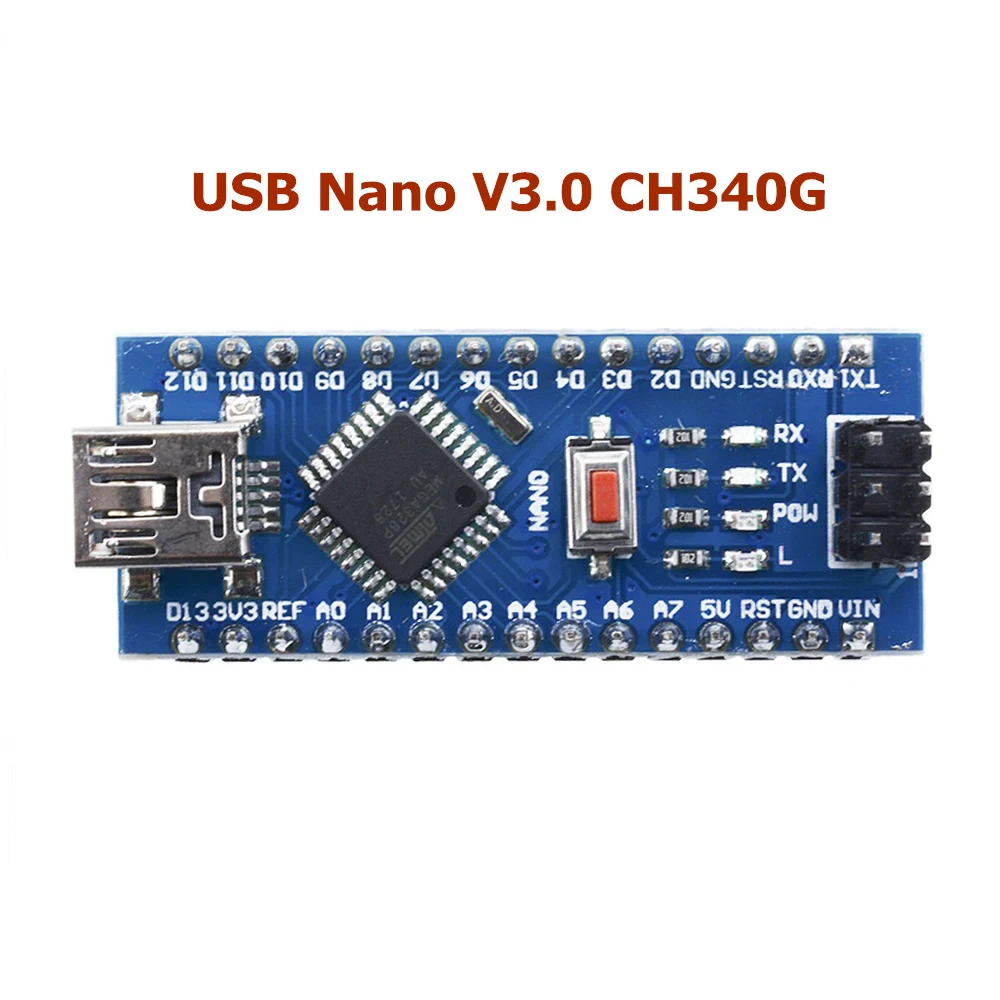 Плата микроконтроллера Mini USB V3.0 ATmega328P CH340G/FT232 5 в 16 м для Arduino | Мобильные телефоны и