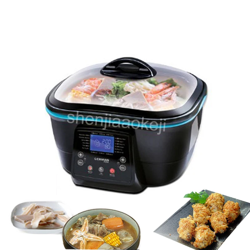 5l Electronic Fryer Electric Health Pot Brush Pot Household Multi