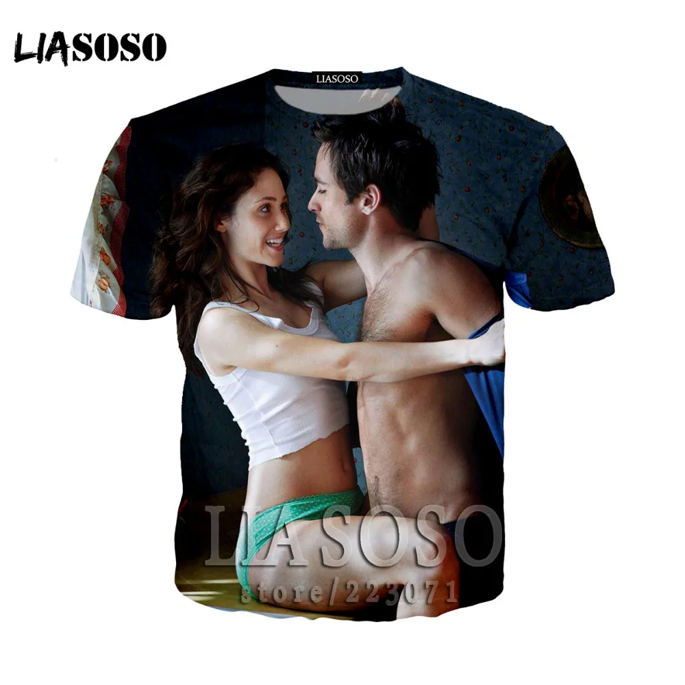 LIASOSO 3D печати Футболка Bianco бесстыжие Divertenti футболка donne Lettera Swag Хип хоп рэп большие