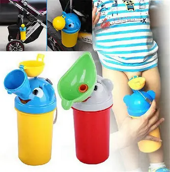 

Urinal car Portable Convenient Travel Cute Baby Urinal Kids Potty Boys Girls Car Toilet Vehicular Urinal Traveling urination new