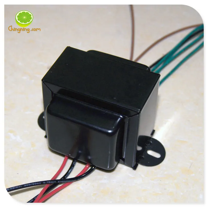 

6N3 and 6N2 vacuum tube power amplifier transformer 37w output double 150v single 6.3V 2A and 6.3V 1A EI type transformer