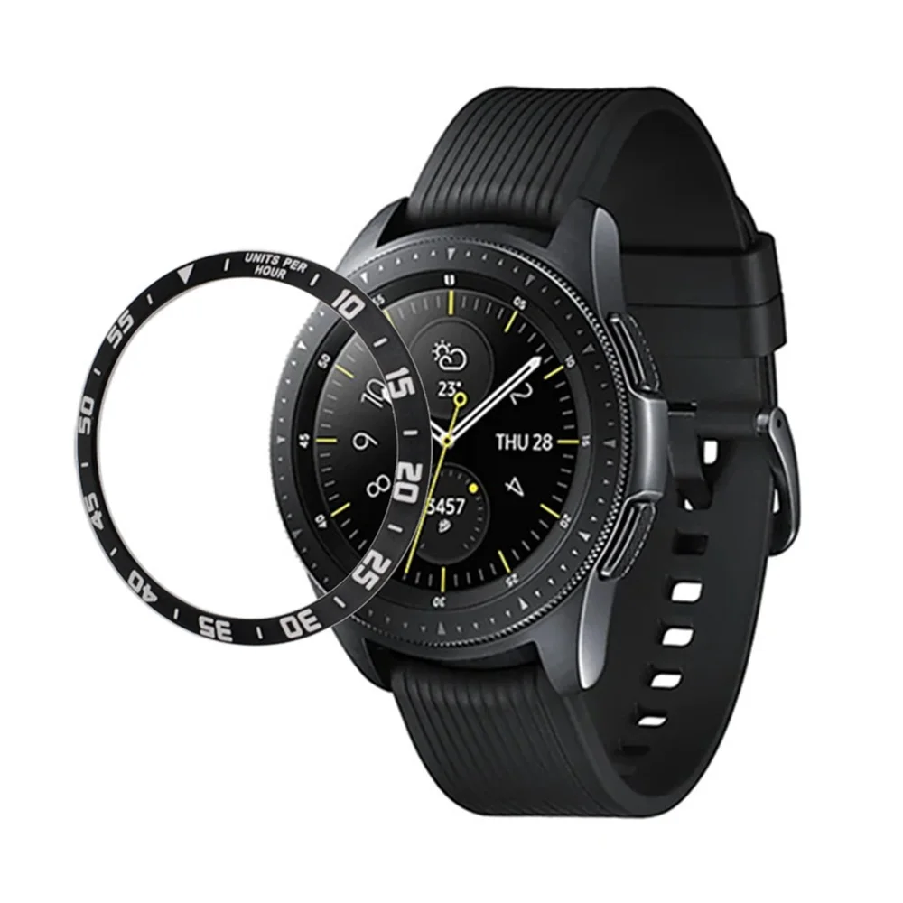 Чехол для умных часов, Аксессуары для samsung Galaxy Watch 46 мм/42 мм/gear S3 - Цвет: Black 1