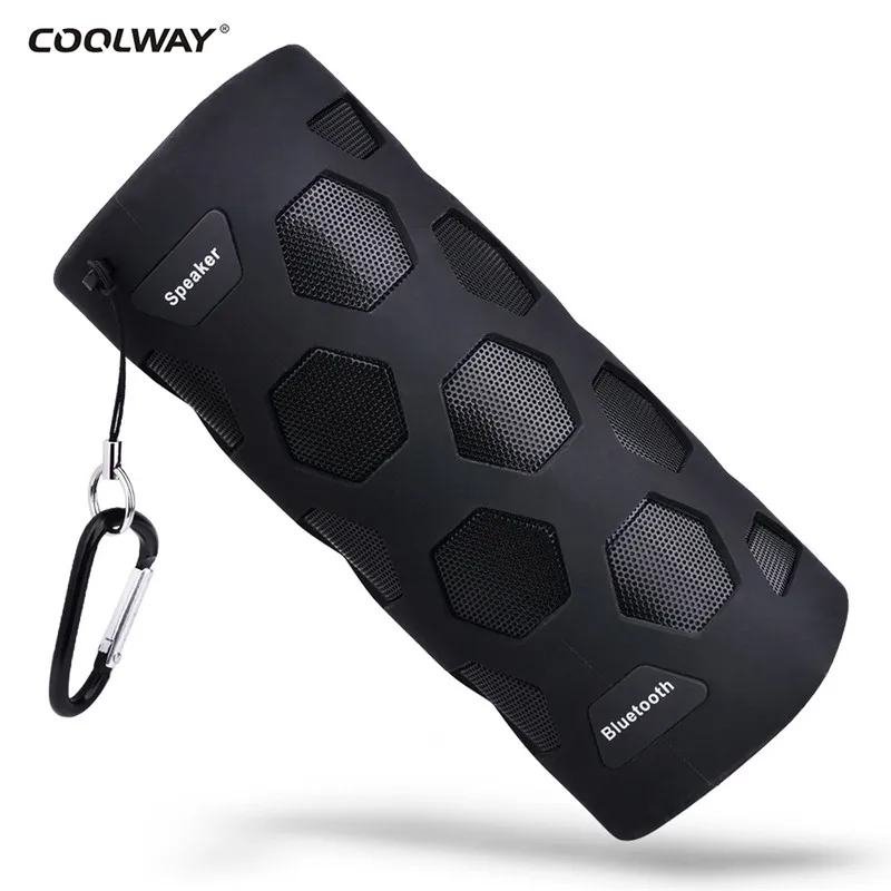 

N919 Shockproof Speakers Portable IPX6 Waterproof Wireless Bluetooth Speaker AUX Input NFC Function HD Stereo Speaker with Hook