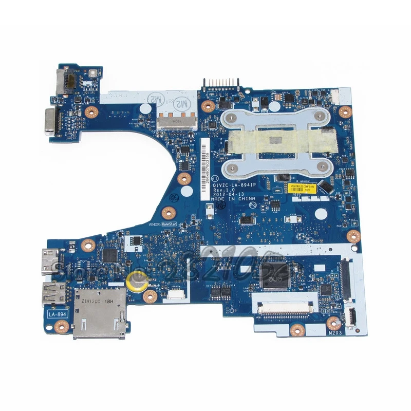 Материнская плата NOKOTION Q1VZC для ноутбука acer Aspire LA 8941P NBSH511001 NB.SH511.001 Celeron 847 CPU DDR3
