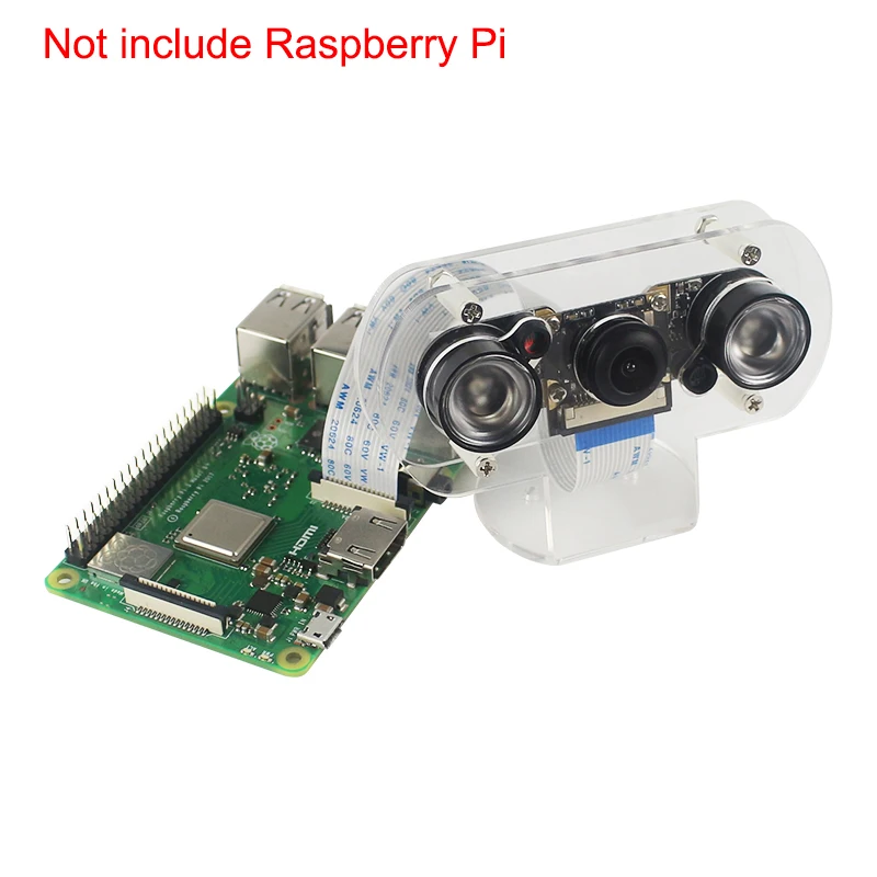 Câmera de Visão Noturna Raspberry pi Model b em Câmera de 60 130 Graus Mais 50cm Ffc para Raspberry pi 4b 3b Mais 3b Zero w - Imagem 5