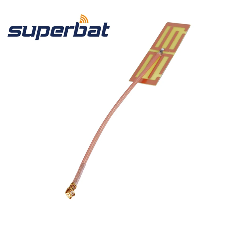 

Superbat 4G LET Router Modem Internal Antenna 700-2600Mhz GSM CDMA WCDMA UNMT 3G 5dbi U.FL Female Jack RG178 10cm Cable