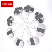 5 шт./лот детские, для малышей многофункциональный безопасности дверной замок для ящика гибкий кабинетный Туалет шкафчик Пластик