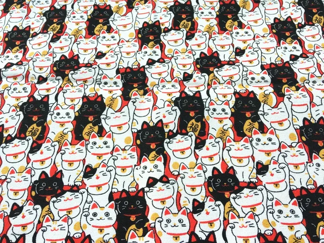 12 Oz One Yard Prints Canvas Fabric 145x91cm Patchwork Cat Diy 12 Oz One Yard Prints Canvas Fabric 145x91cm Patchwork Cat Diy Curtain Tablecloths Cushions Sewing Textile Doll Cloth