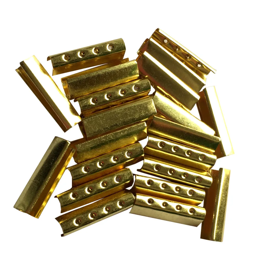 Flat Openning Metal Aglets DIY Shoelaces Repair Replacement  Shoe Lace Tips Head 12 PCS Set
