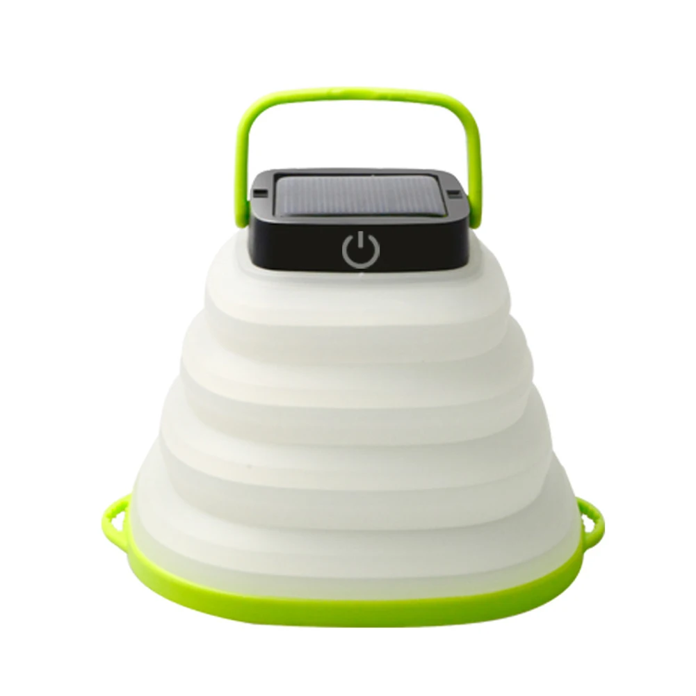 

Tent Lamp Lightweight Mini Flashlight Solar Lamp Foldable USB Input LED Lantern Hanging Outdoor Camping Hiking Useful Portable