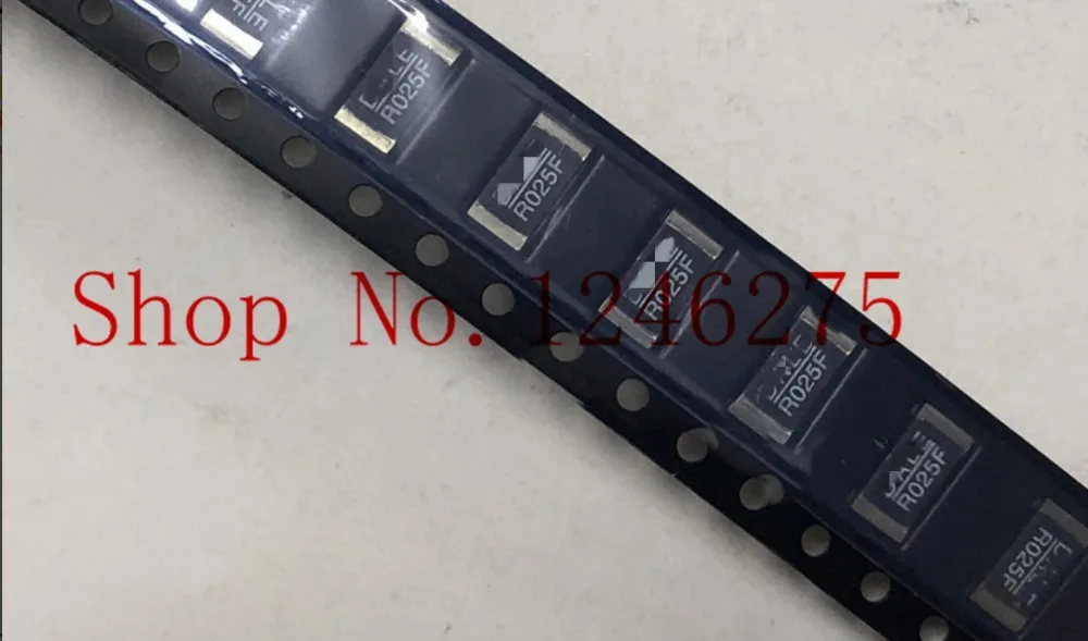 20 шт./лот 100% Новый оригинальный WSL2512R0250FTA DALE R025F 2512 0.025R 1% 1 Вт металлический сплав |