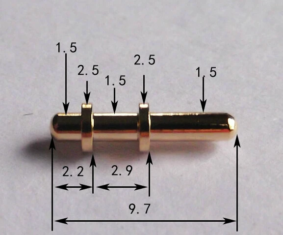 

Thick gold plating power supply contact Car parts CNC precision Car parts processing other mechanical hardware Terminals