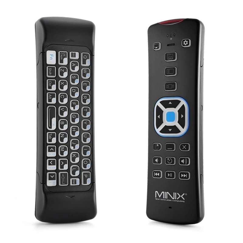 MINIX NEO W2 2,4 ГГц мини Беспроводной клавиатура Windows с подсветкой Air Remote Управление предназначен исключительно для Windows 10 OS Мини-ПК