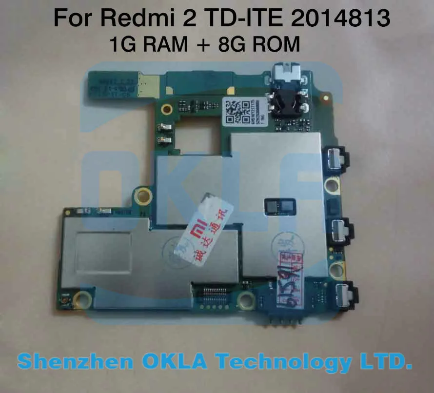 Redmi 2 TD-LTE 2014813 1G RAM 8G ROM mother board