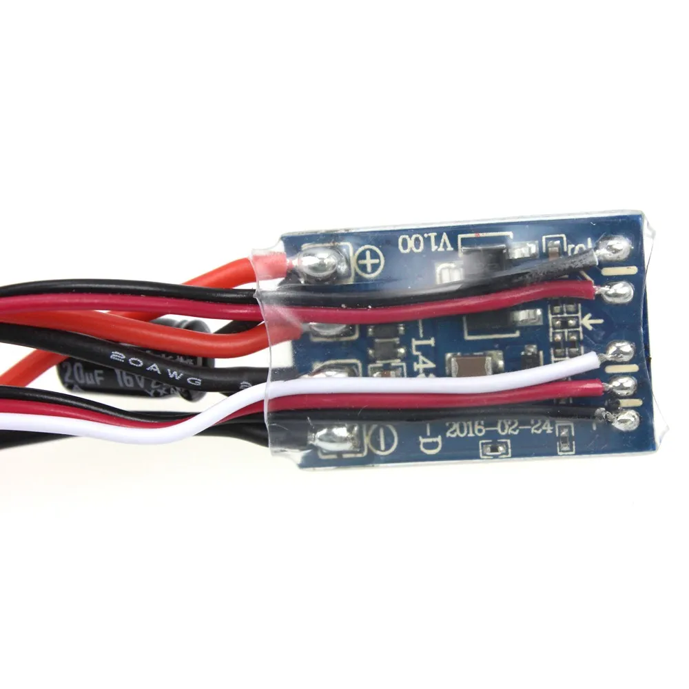 F05427 RC 10A матовый ESC двухсторонний регулятор скорости двигателя с/без тормоза для 1/16 1/18 1/24 автомобилей Лодка танк