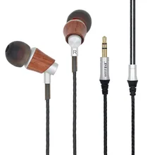 2017 Гц hzsound M0005 новейшая HiFi eraphones древесины наушники высокое качество стерео наушники музыка Наушники для игрока Mobile