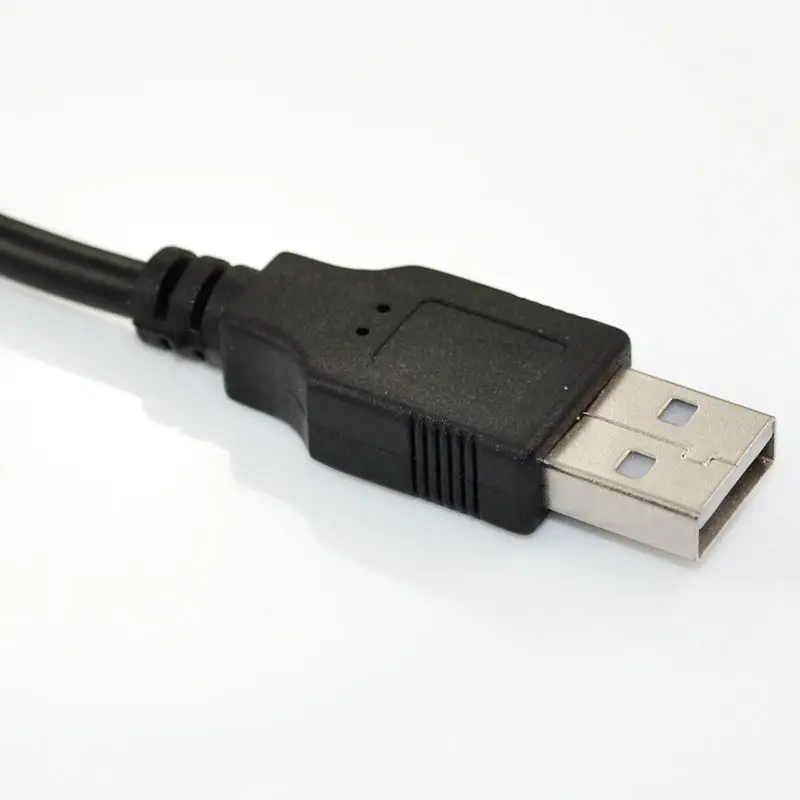 Danspeed USB 2,0 мужчина к Micro USB B 5Pin мужской левый угол короткий кабель адаптер конвертер