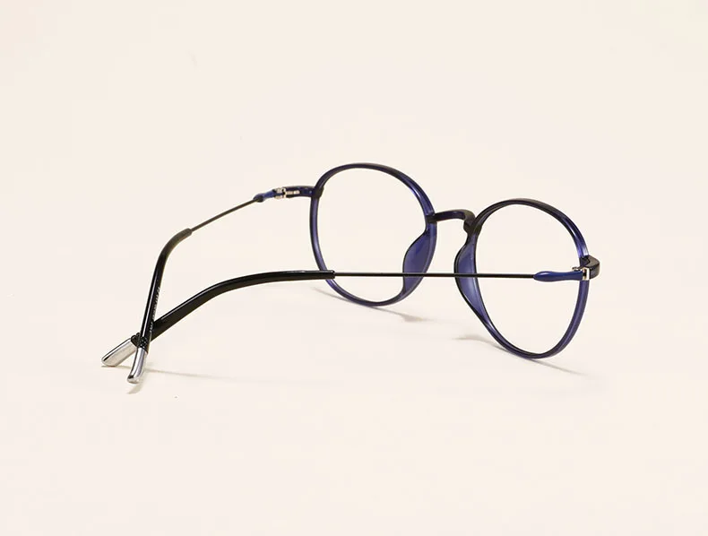 Ультра-легкий круглый компьютер оптический Очки Для женщин Оправы для очков Для мужчин мужской рецепт Очки близорукость прозрачные линзы Очки