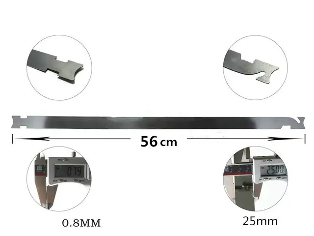 Us 10 75 1pcs Auto Car Door Double Sided Slim Jim In Tool Parts From Tools On Aliexpress