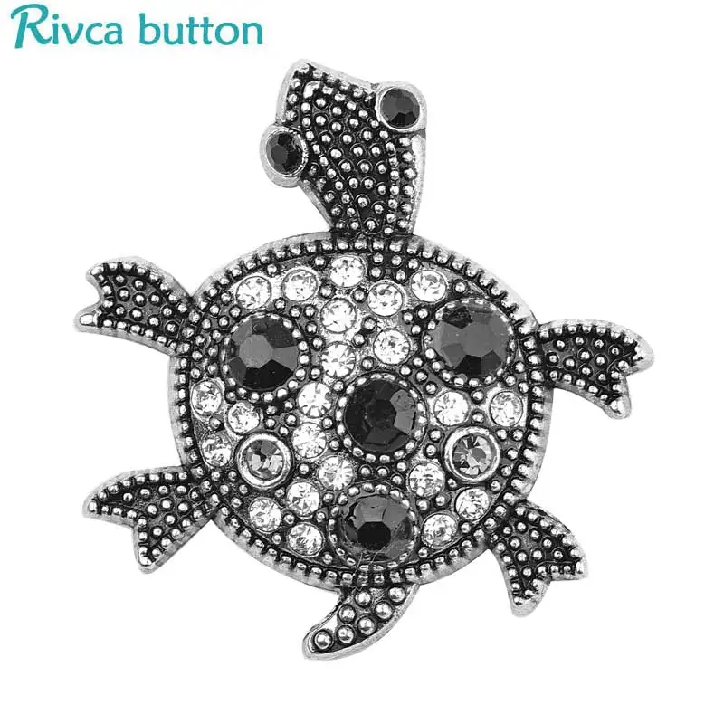 MixColor 3 шт./лот черепаха Rivca Кнопка сделай сам 18 мм Черепаха Женская подходящая