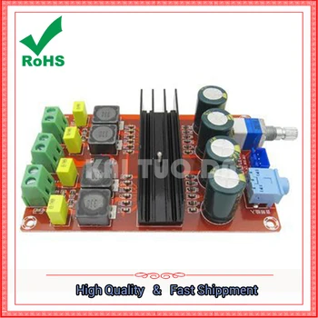 

2 * 100W digital power amplifier board 12V-24V wide voltage TPA3116D2 two-channel/way Amplifiers module 2*100W
